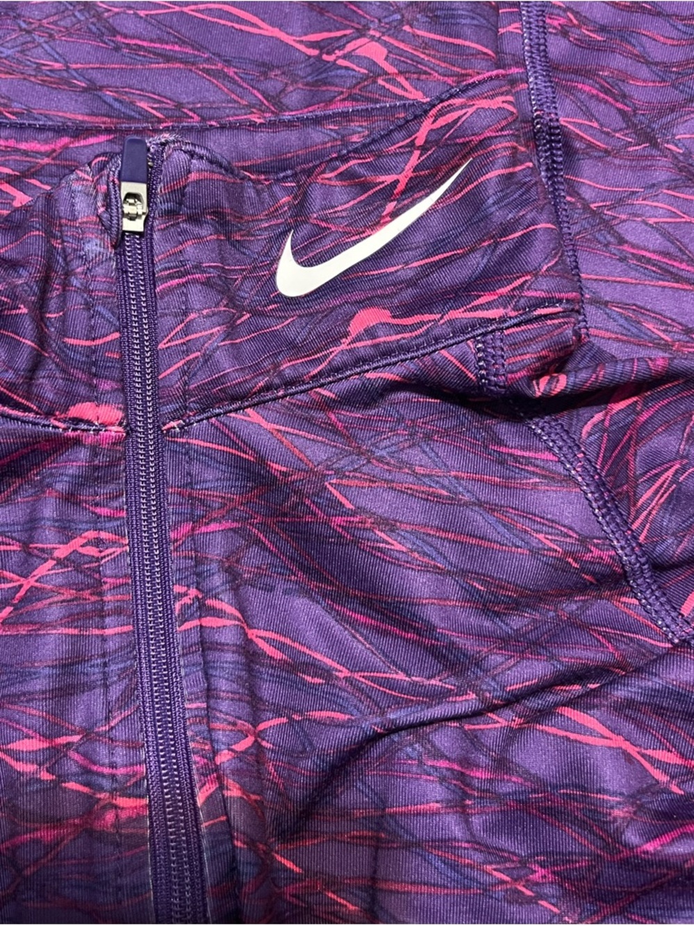 ๐ฅ Nike Purple and Pink Half-Zip Pullover - Picture 5 of 6